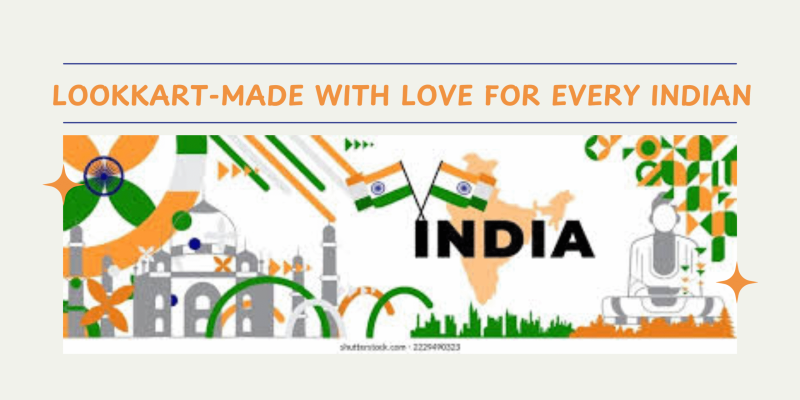 Off White Orange Blue and Green Minimalist India Veterans Day Banner (1)